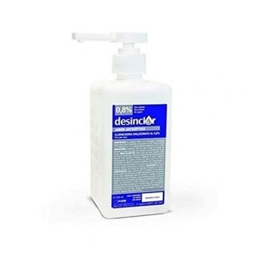 Desinclor Solución Jabonosa 0,8 % 500 ml (Clorhexidina) - Farmacia Veterinaria