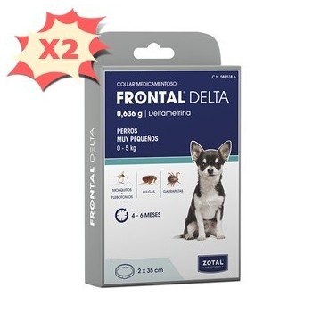 Frontal Delta Collar 35 cm Pack 2