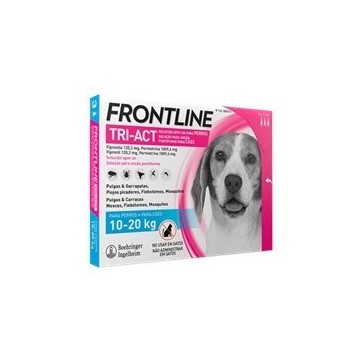 Frontline Tri-Act para perros 10 a 20 kg 3 pipetas