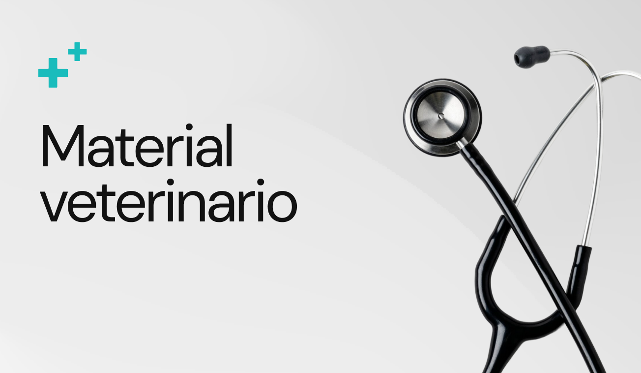 Material médico veterinario y test de diagnóstico